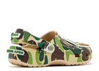 BAPE x Crocs Classic Clog 'ABC Camo - Green' (209627-212)