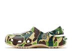 BAPE x Crocs Classic Clog 'ABC Camo - Green' (209627-212)
