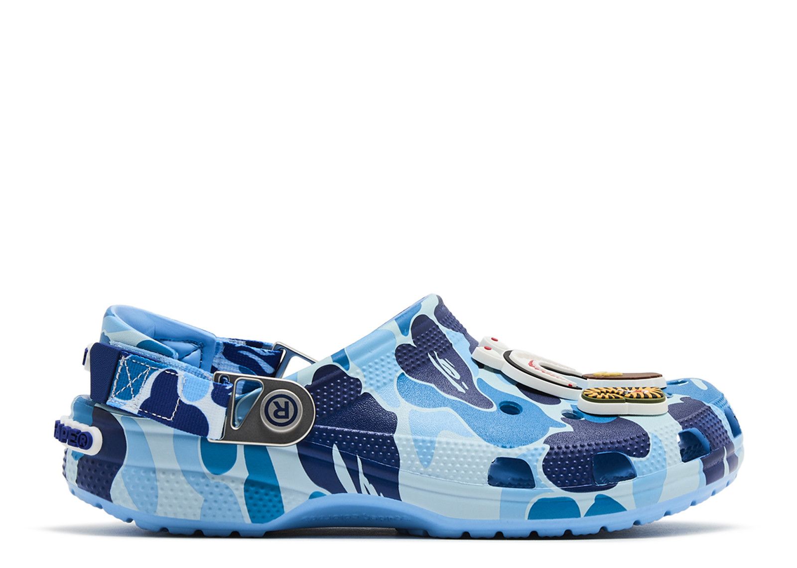 BAPE x Crocs Classic Clog 'ABC Camo - Blue' (209627-4TB)
