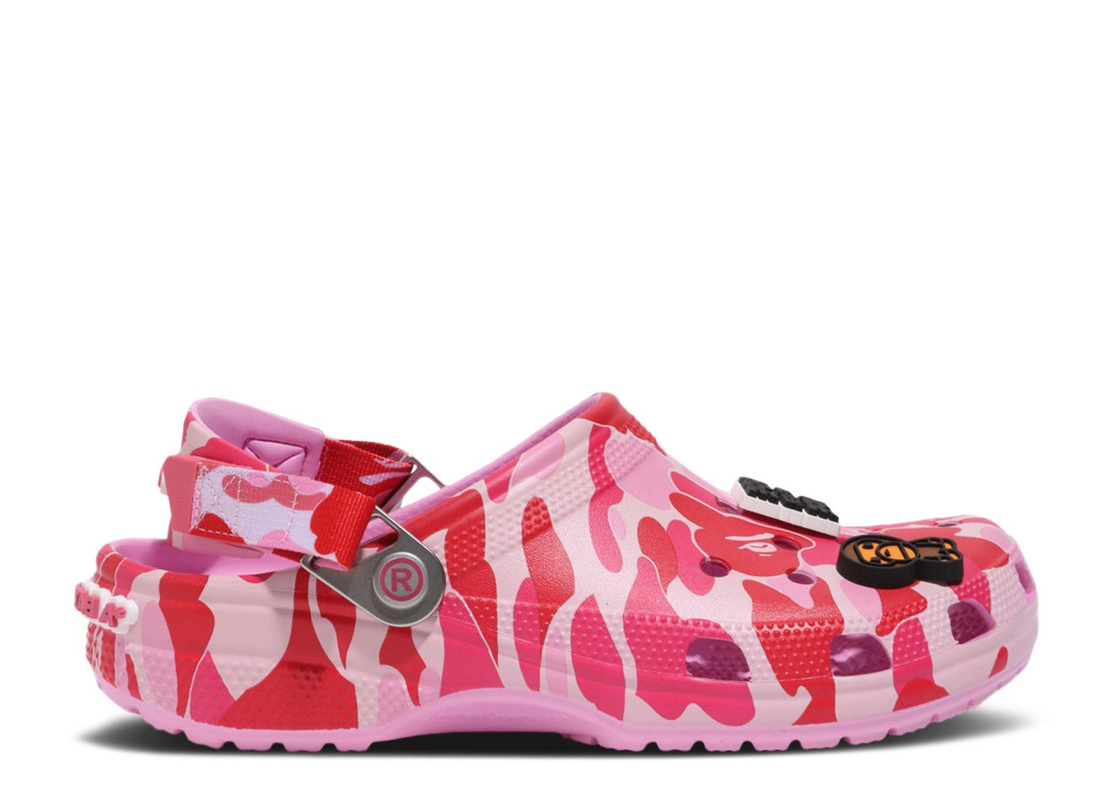 BAPE x Crocs Classic Clog 'ABC Camo - Pink' (209627-6I2)