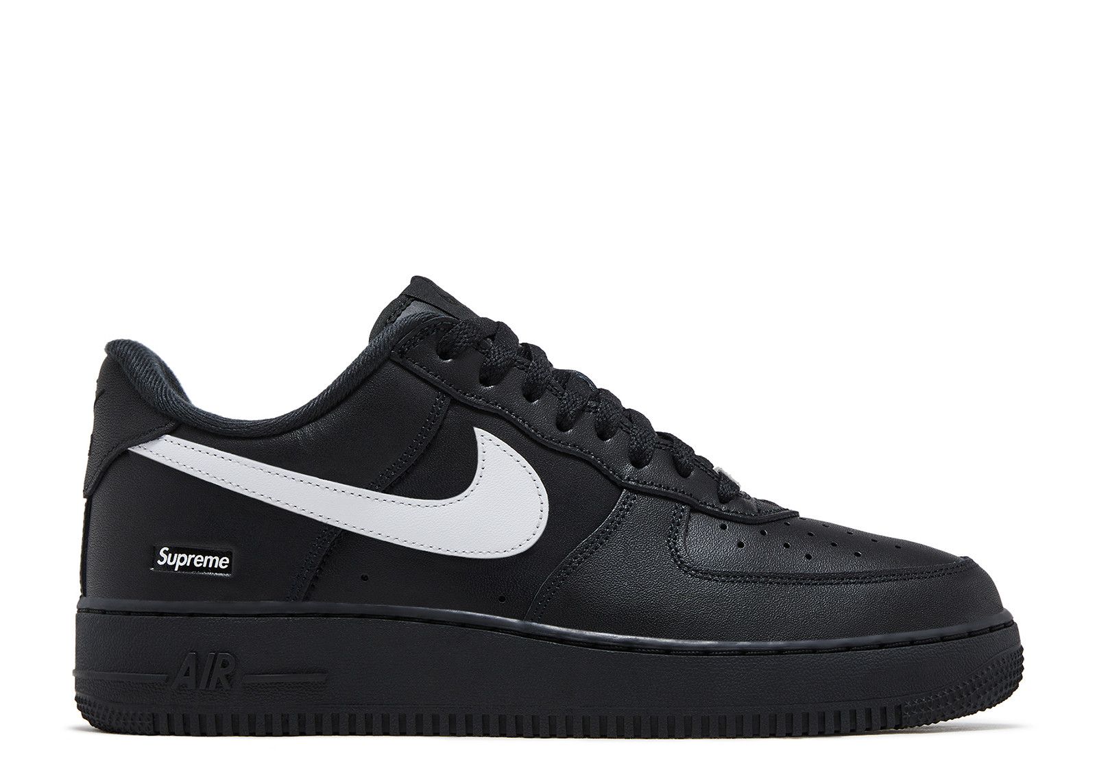 Nike Supreme x Air Force 1 Low 'Box Logo - Black White' (CU9225-002)