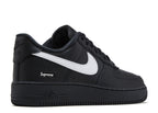 Nike Supreme x Air Force 1 Low 'Box Logo - Black White' (CU9225-002)