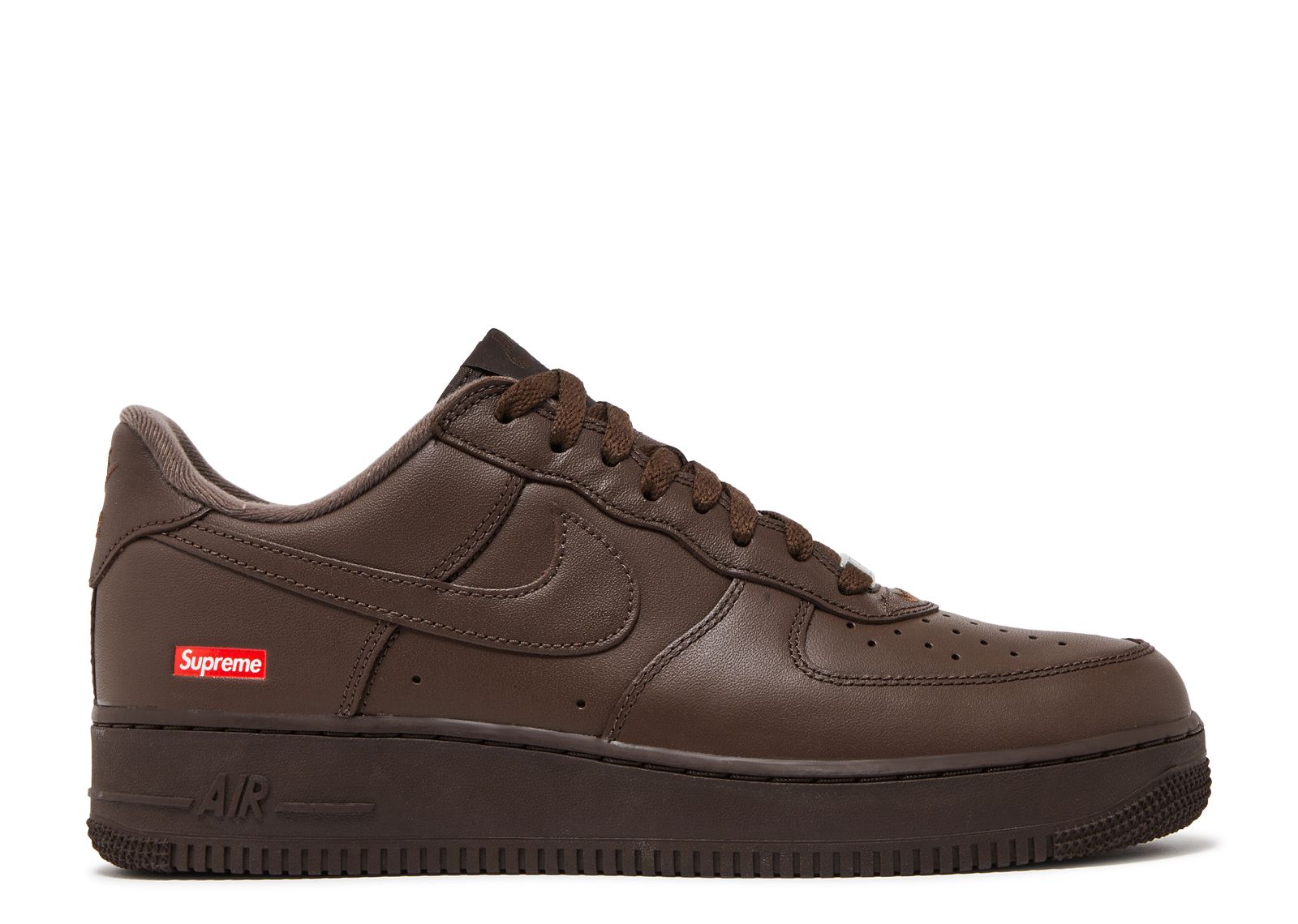 Nike Supreme x Air Force 1 Low 'Box Logo - Baroque Brown'