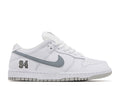 Nike Supreme x Dunk Low SB 'White Metallic Silver' (HQ8487-100)