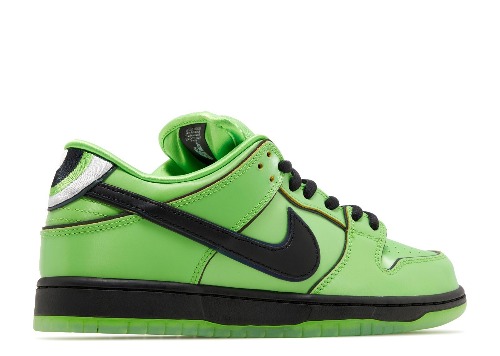 Nike The Powerpuff Girls x Dunk Low Pro SB QS 'Buttercup' (FZ8319-300)