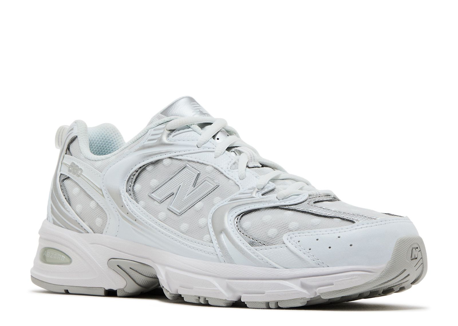 New Balance 530 'White Silver Metallic Polka Dots' (U530HFW)