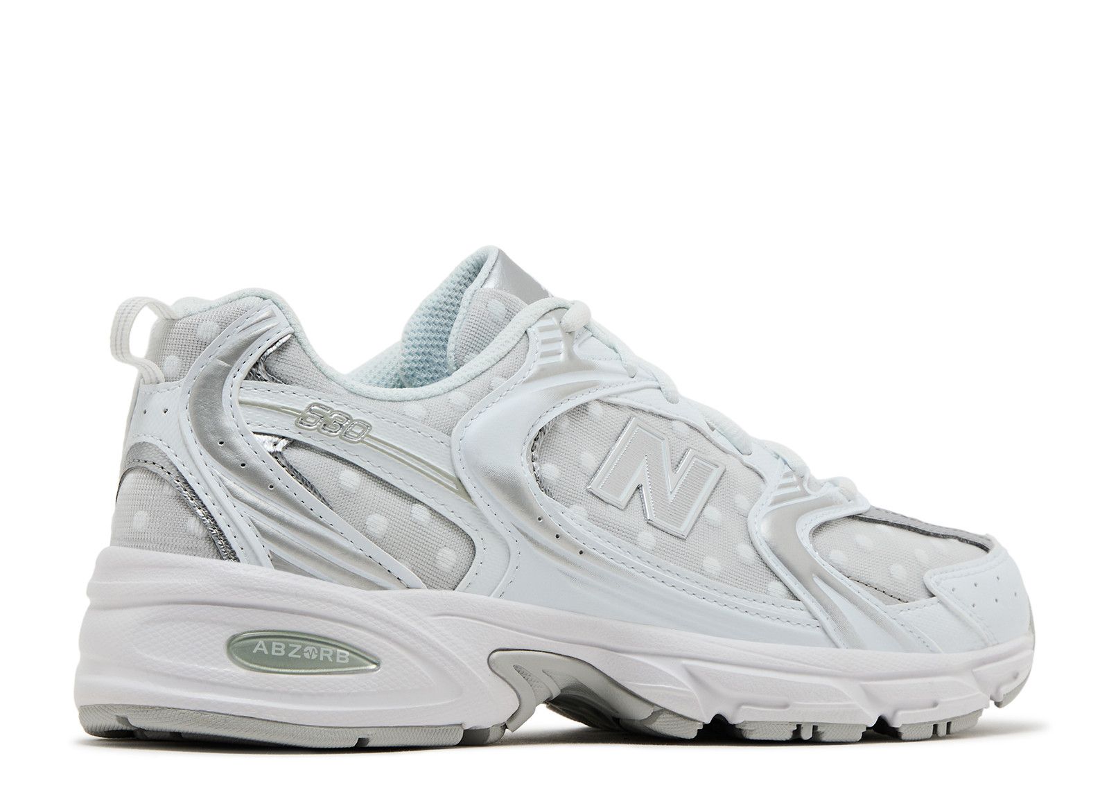 New Balance 530 'White Silver Metallic Polka Dots' (U530HFW)