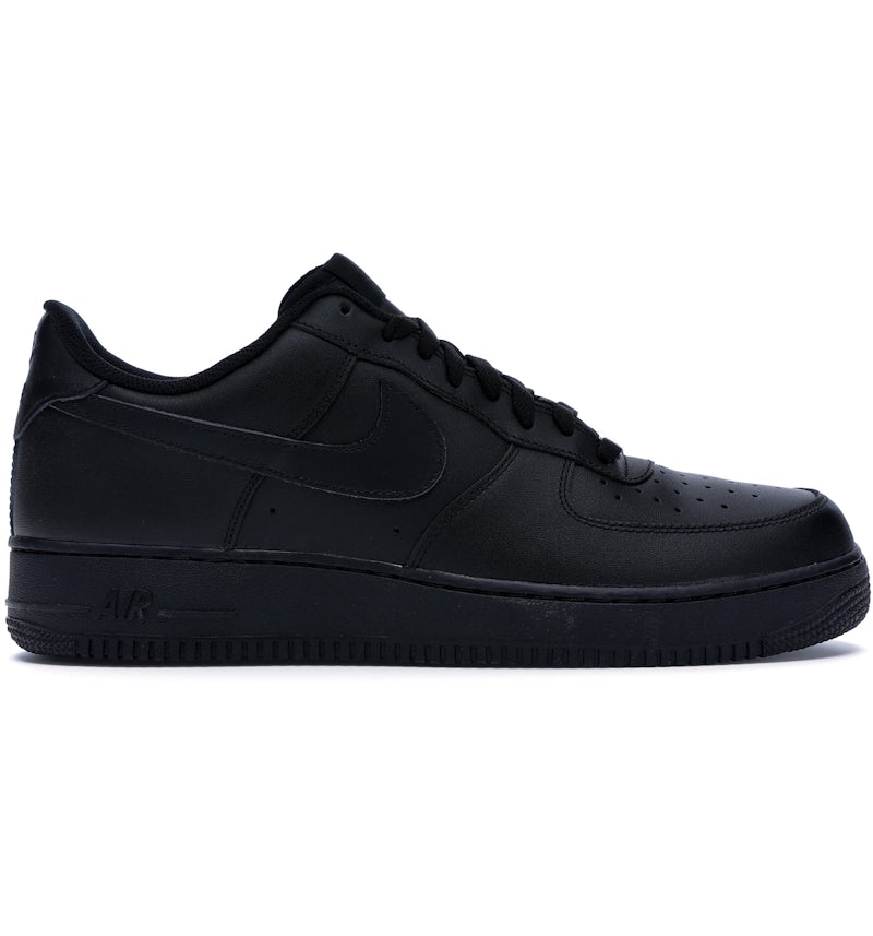 Nike Air Force 1 '07 'Triple Black' (CW2288-001)