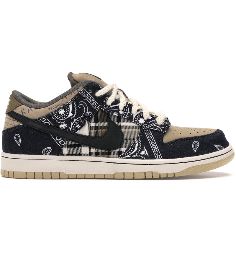 Nike Travis Scott x Dunk Low Premium QS SB 'Cactus Jack' (CT5053-001)