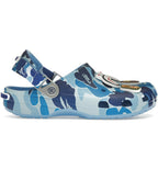 BAPE x Crocs Classic Clog 'ABC Camo - Blue' (209627-4TB)