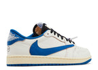 Fragment x Travis Scott x Air Jordan 1 Low OG SP 'Sail Military Blue' (DM7866-104)