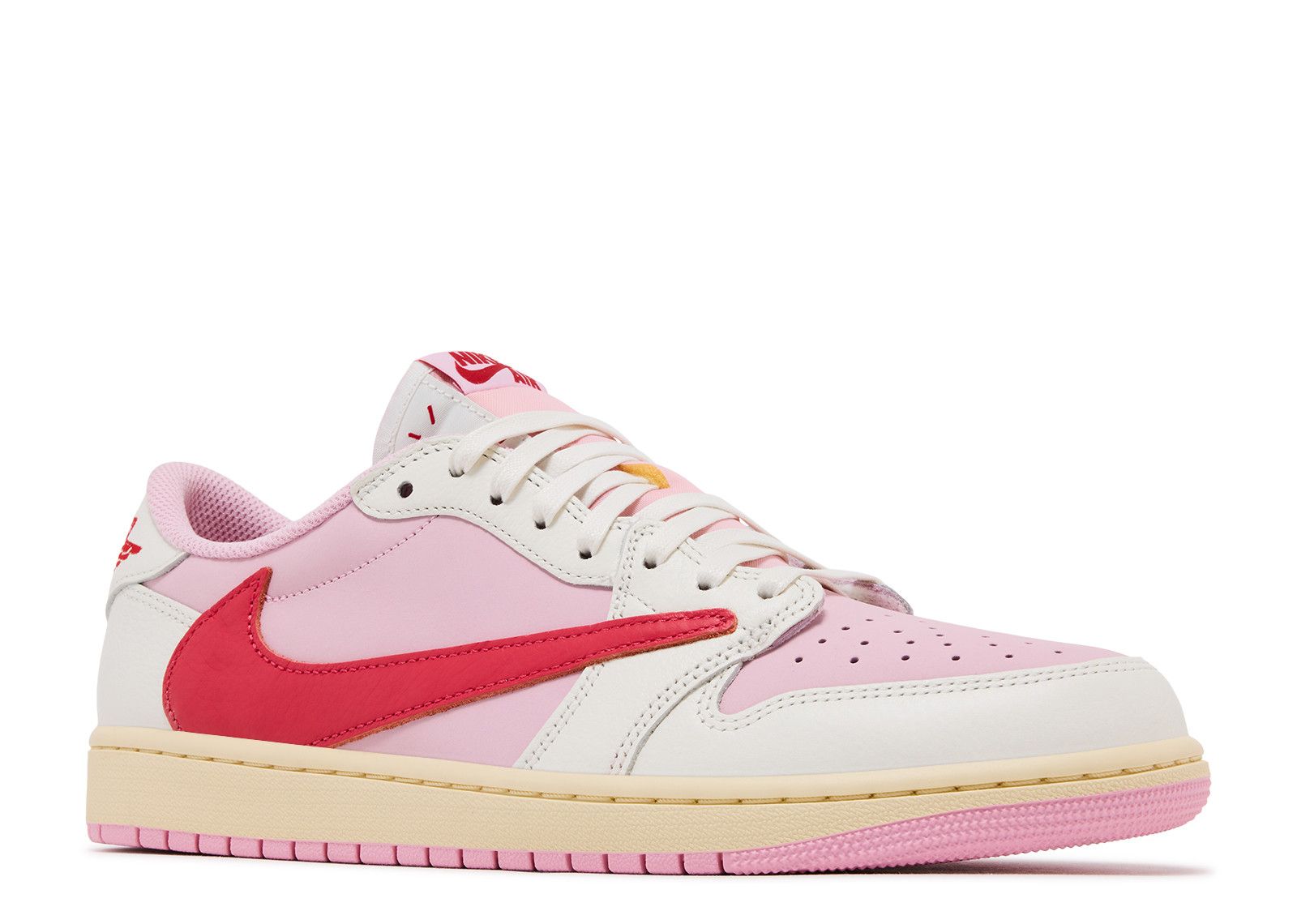 Travis Scott x Air Jordan 1 Retro Low OG 'Sail Tropical Pink' (2026) (IQ7604-101)
