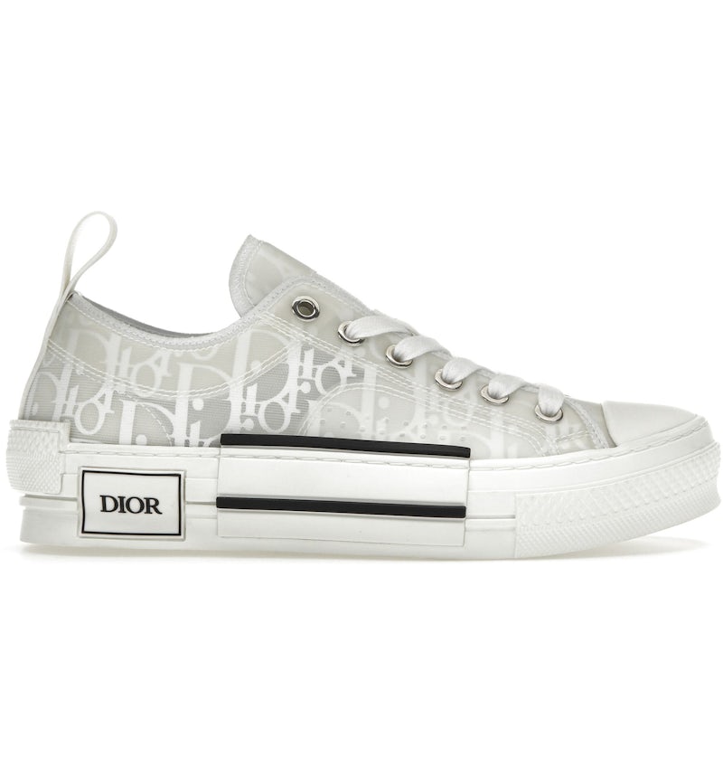 Dior B23 Low Top 'White Oblique' (3SN249YNT_H060)