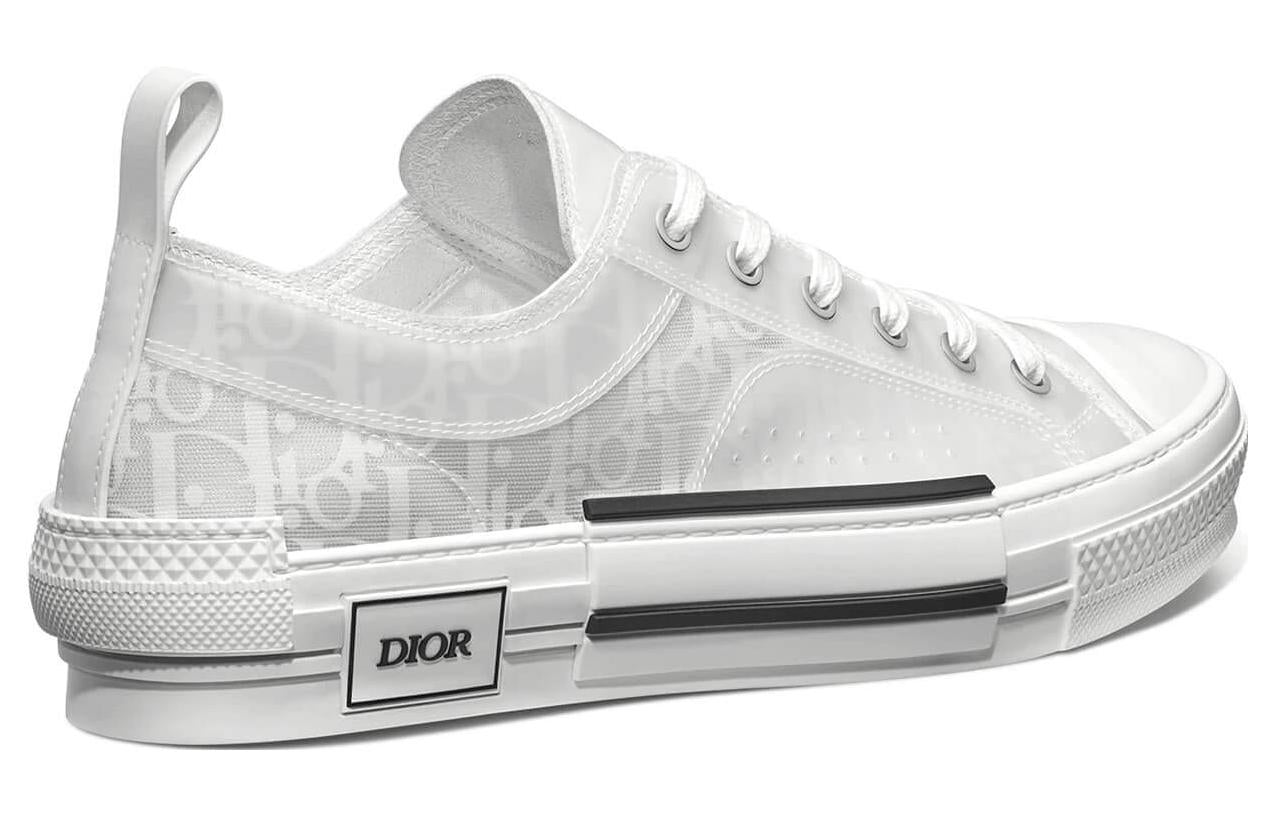 Dior B23 Low Top 'White Oblique' (3SN249YNT_H060)