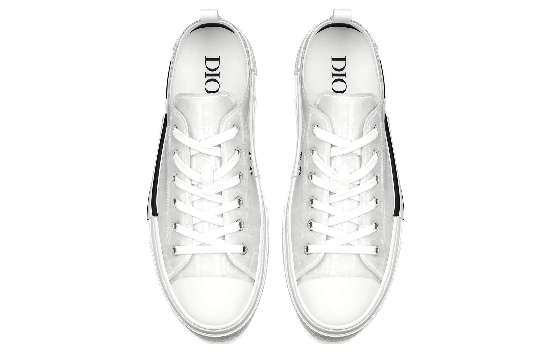 Dior B23 Low Top 'White Oblique' (3SN249YNT_H060)