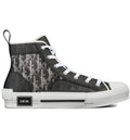 Dior B23 High Top 'Black/White Oblique' (3SH118YJP_H961)
