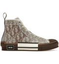 Dior B23 High Top 'Coffee/White Oblique' (3SH118ZMK_H761)