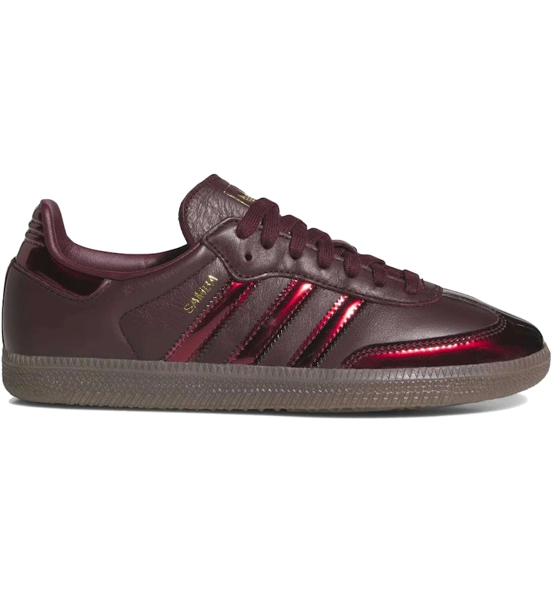 adidas Samba OG 'Maroon/Gold Metallic' Women's (KI4192)