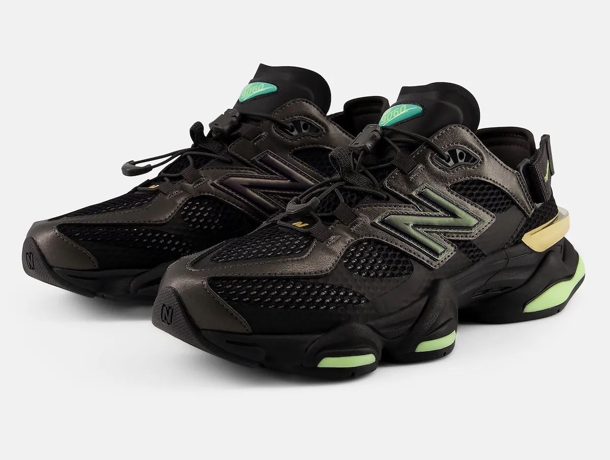 New Balance 9060 'Black/Afterglow/Black Metallic' (U9060915)