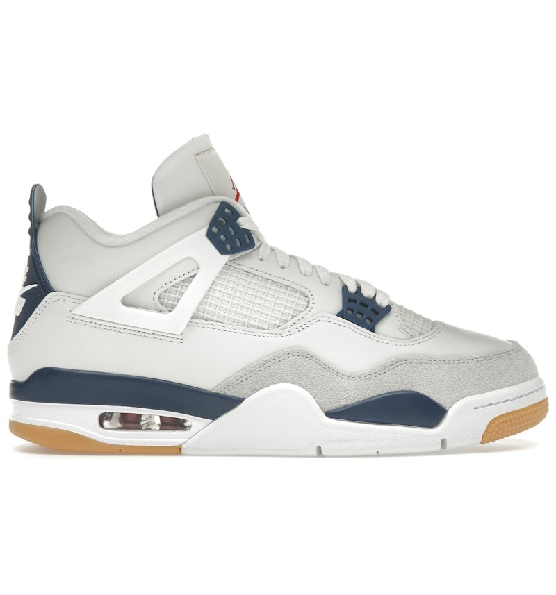 Nike SB x Air Jordan 4 'White Navy' (DR5415-100)