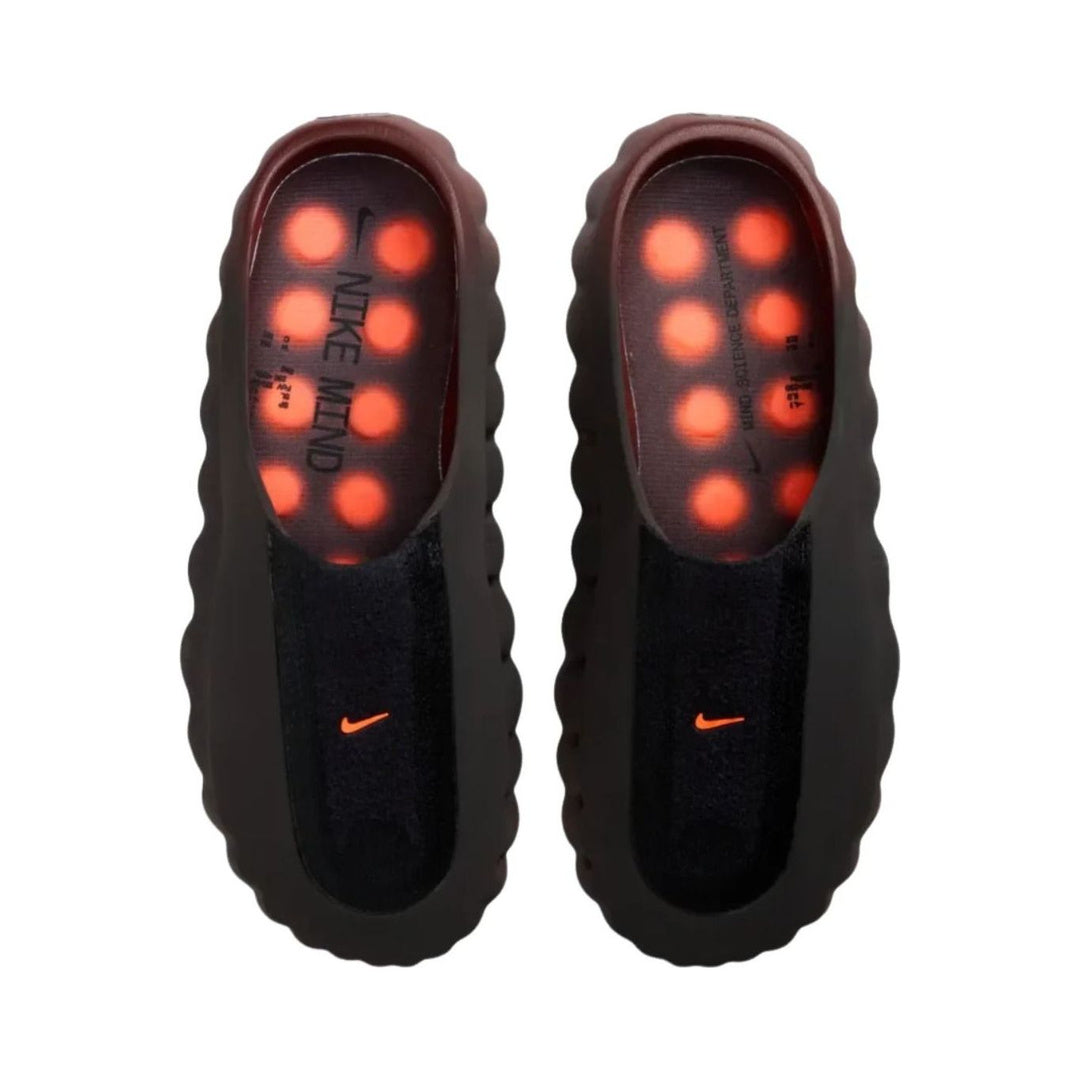 Nike Mind 001 Flyknit Slide 'Bronze Eclipse Total Orange' (IR2175-200)