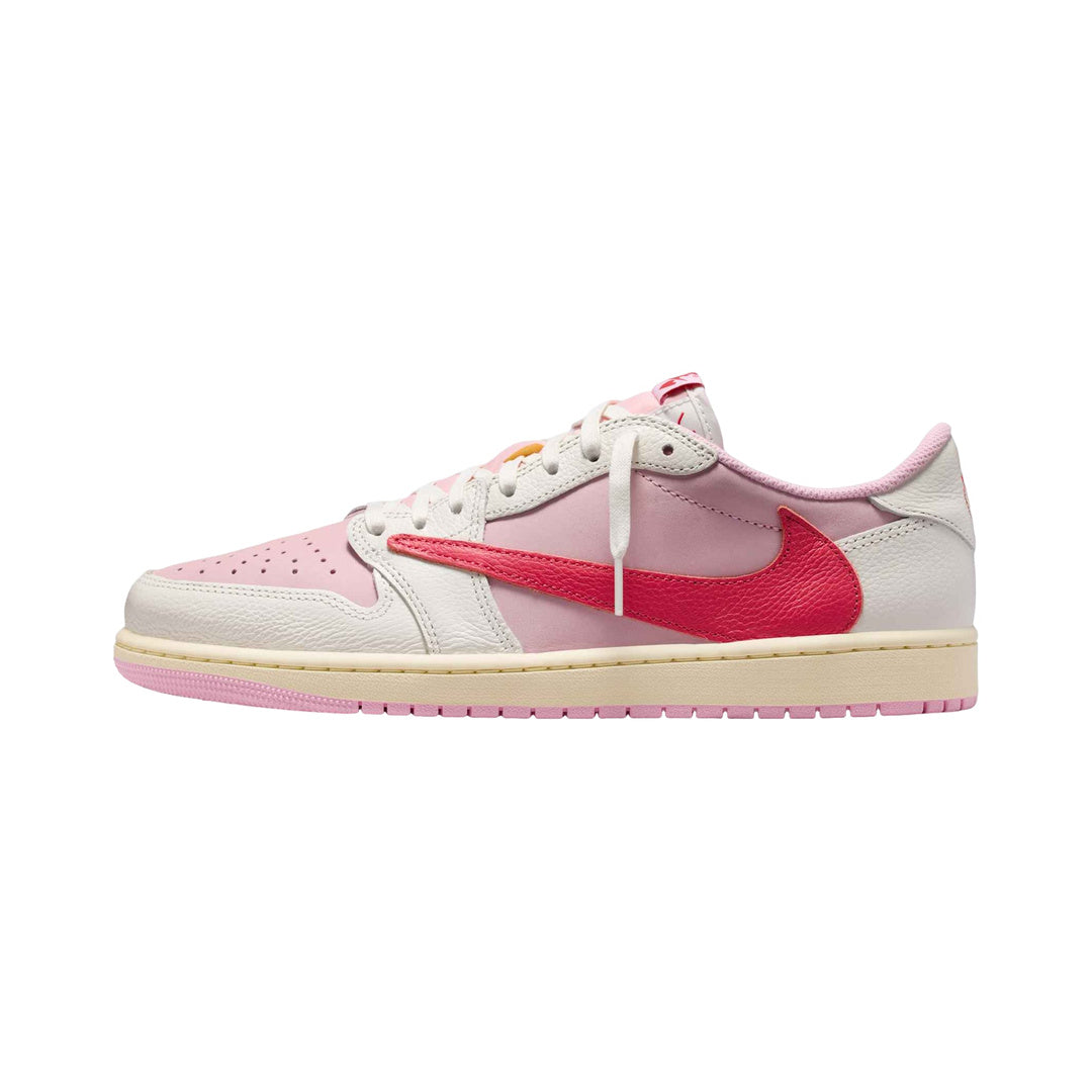 Air Jordan 1 Retro Low OG SP 'Travis Scott Sail Tropical Pink' (IQ7604-101)