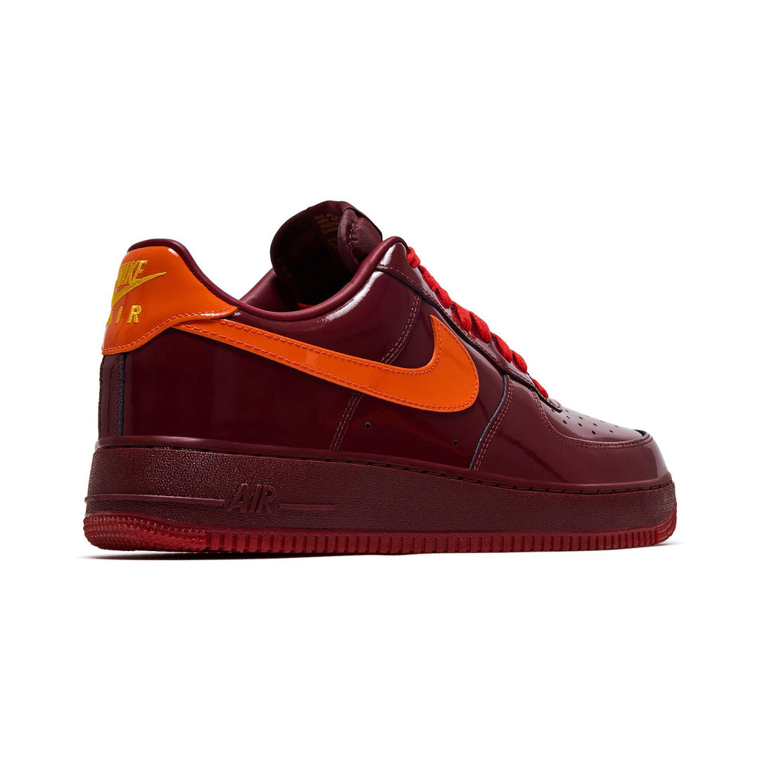 Nike Air Force 1 Low 'Patent Leather Dark Team Red Safety Orange' (IO4489-601)