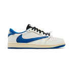Air Jordan 1 Retro Low OG SP 'Fragment x Travis Scott Sail Military Blue' (DM7866-104)