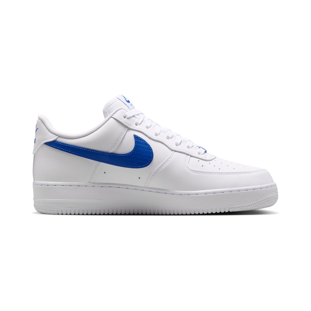 Nike Air Force 1 Low '07 'Carbon Fiber Swoosh White Game Royal' (IV5732-100)