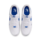 Nike Air Force 1 Low '07 'Carbon Fiber Swoosh White Game Royal' (IV5732-100)
